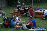 Pielgrzymi w drodze na Jasną Górę - Lucim - 01 sierpnia 2011 roku