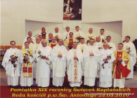 Spotkanie kursowe z okazji 19 rocznicy święceń kapłańskich - Reda - 25 maja 2010 roku