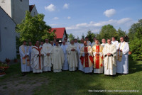 Spotkanie kursowe z okazji 18 rocznicy święceń kapłańskich - Kęsowo - 25 maja 2009 roku
