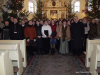 Koncert Kolęd - Chór Gimnazjalny z Gostycyna - 30.01.2005 roku